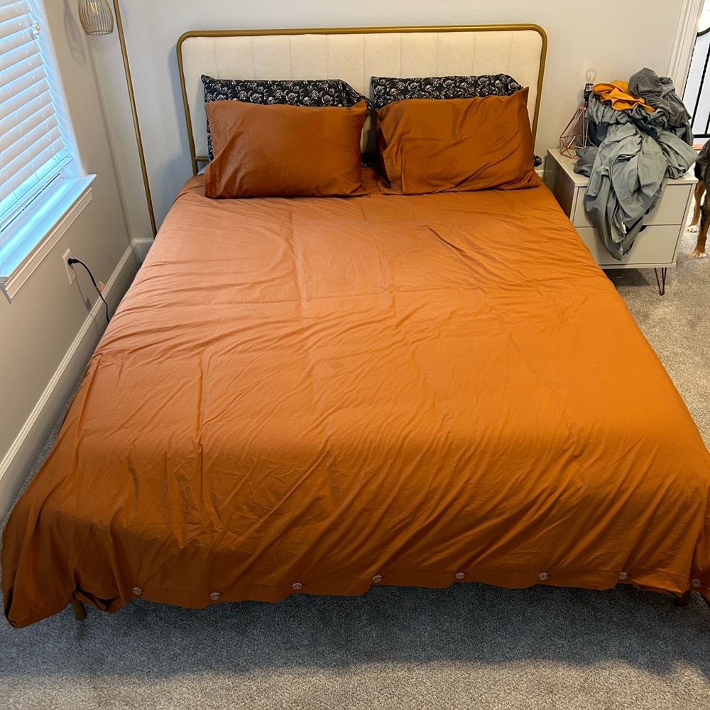 Brooklinen Queen/Full Duvet Cover & 2 Pillow Shams